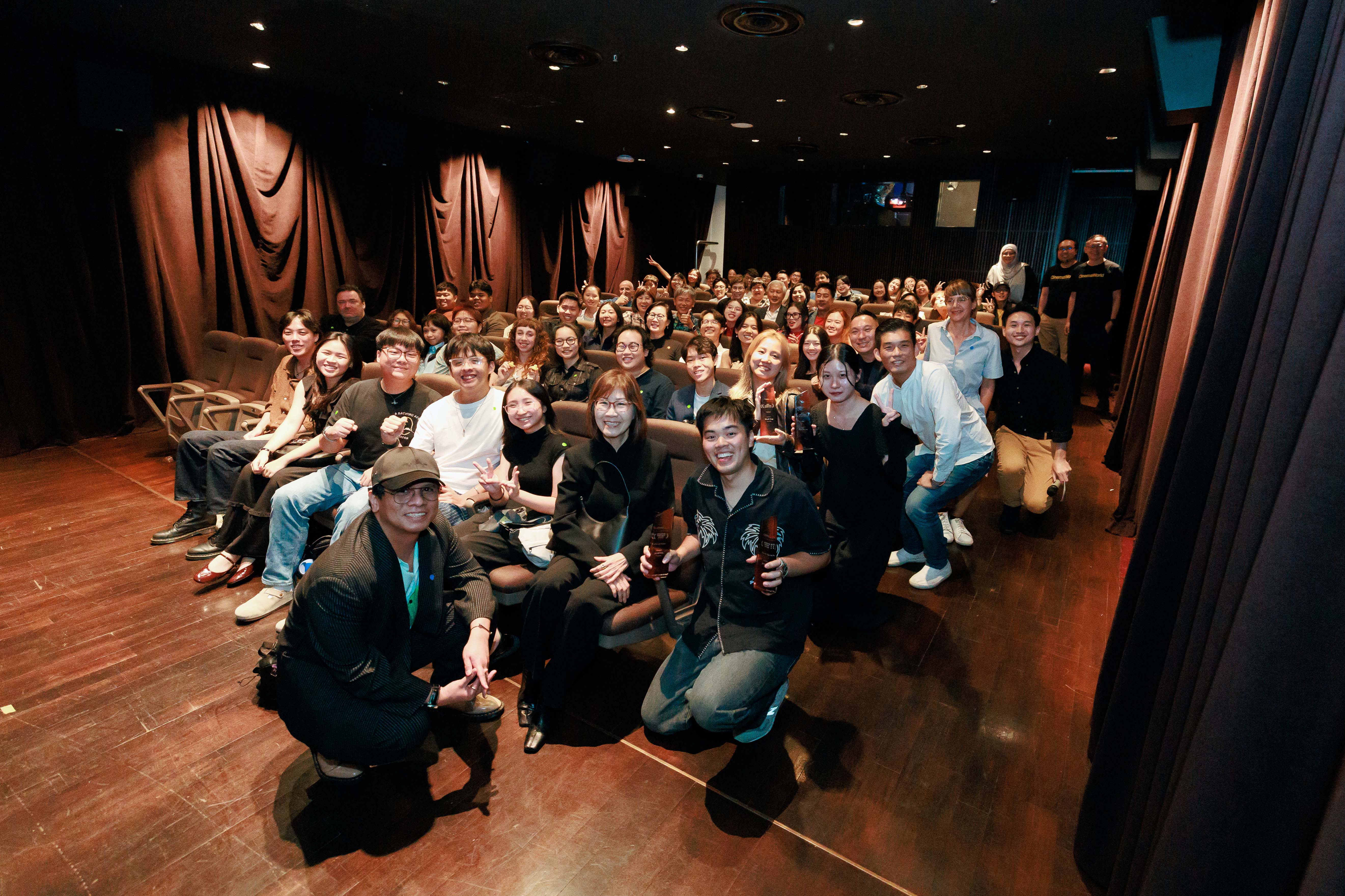 Image of guests at the 2025 CinemaSHORT Awards Gala